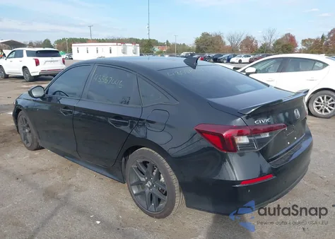 2025 Honda Civic Sport from USA, damaged, VIN 2HGFE2F55SH502545